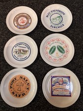 Lot 6 Assiettes Publicitaires