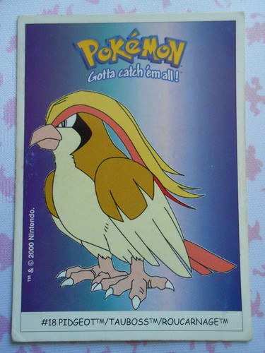 Roucarnage pidgeot 18 - roucarnage,