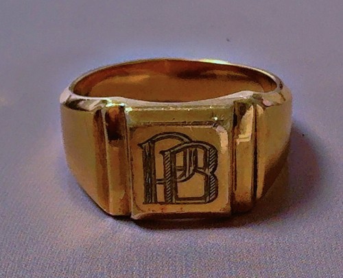 Ancienne bague chevalière - ancienne,