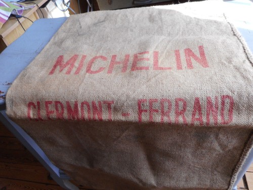 Ancien sac toile jute - sac, en