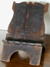 Lutrin desk 17th century wood engraved baroque Louis XIV era