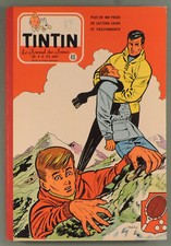 Tintin hebdomadaire Recueil 40 edition belge 1961 TBE