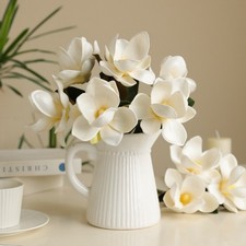 Bouquet de fleurs artificielles Magnolia pour mariage pour décoration maison ph