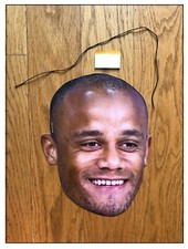 Masque Kompany Anderlecht Belgique PSG Chelsea barca real maillot De Bruyne City