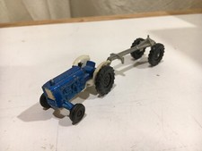 Vintage Diecast Tractor 1/55 Majorette 253 Tracteur with Triqueballe