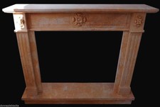 Cheminée En Marbre Rose