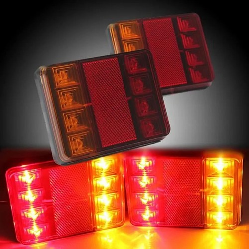 Feux arrière 12v 8 led - x,