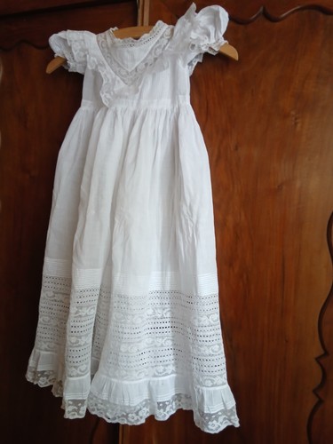 Robe fillette xixéme linon - robe,