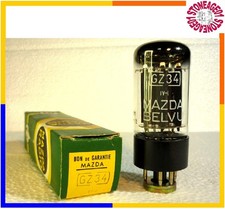 Vintage GZ34 /5AR4 Mullard England, Blackburn factory 1970, NOS, NIB, TESTED