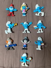 Lot of 10 McDo Smurfs 2013, Smurf, Smurf, Smurf Figures