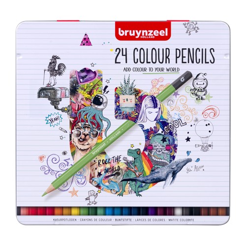 Bruynzeel kleurpotloden set - bruynzeel,