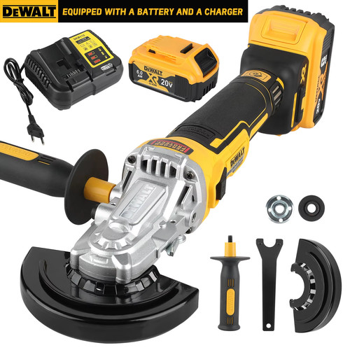 Dcg405fn angle grinder 18v - angle,