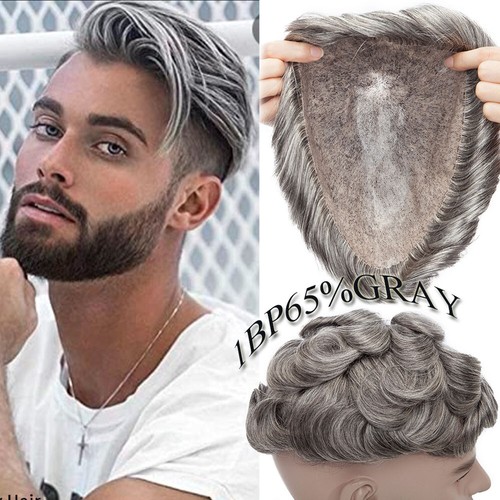 Hommes toupet cheveux humains - hommes,