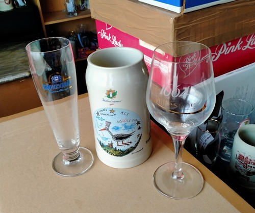 Chope 2 verres biére - +,