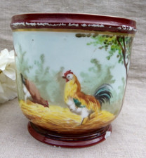 CACHE-POT EN PORCELAINE DE