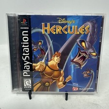 Disney's Hercules - (Sony PlayStation One PS1, 1997) Case and Manual ONLY