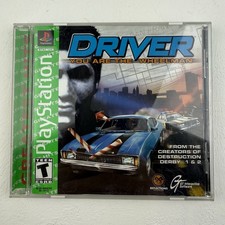 Driver PS1 PlayStation Video Game Complete