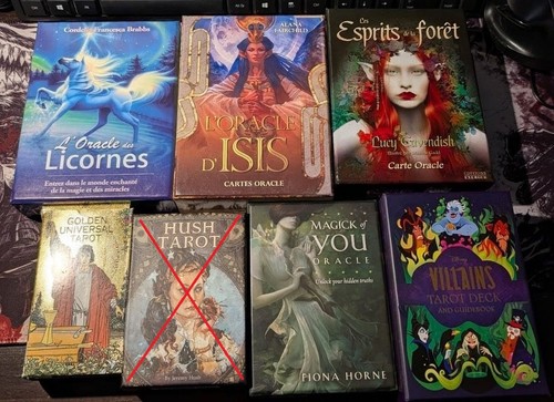 Jeux tarot oracle - 12,