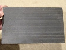 Ancienne ardoise pour notes de musique   portées gravées  solfège  curiosité