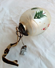 boule de noël art déco en