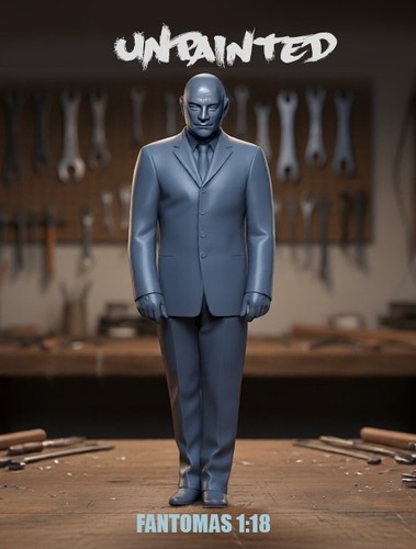 Figurine fantomas non - 1/18,