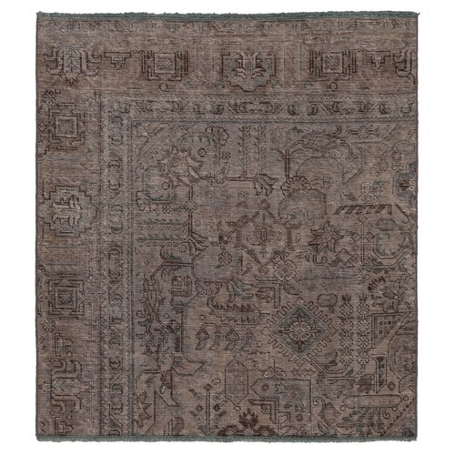 Tapis vintage oriental gris - vintage,