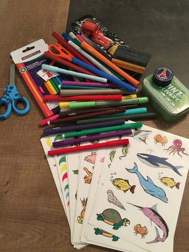 Lot materiel ecolier dessin - lot,