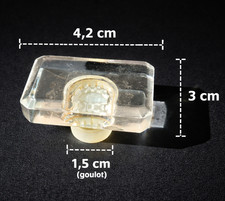 Bouchon cristal taillé flacon