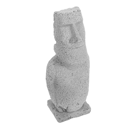 Mini sandstone moai - sandstone, statue