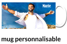 Mug Kendji Girac Personnalisé. Prénom de votre choix. Fête des Mères.