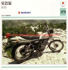 SUZUKI SP 370 SP370 370SP 1978