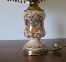 Pied de lampe ancien en