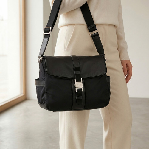 Sac hobo croisé medium - croisé, en