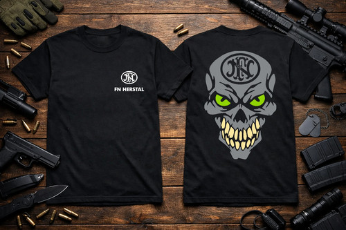 Herstal skull shirt - skull, t-shirt