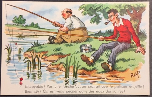 Carte postale humoristique - carte,