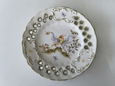 ASSIETTE AJOUREE FAÏENCE DE