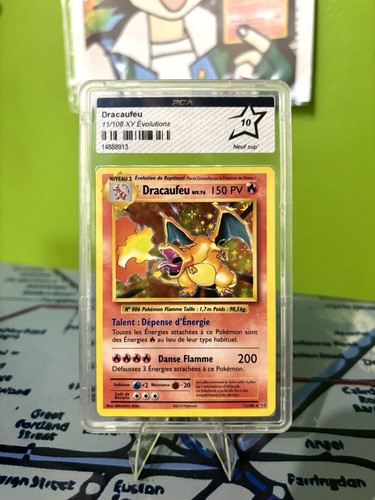Carte pokémon dracaufeu holo - carte,