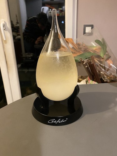 Baromètre cristaux verre - baromètre,