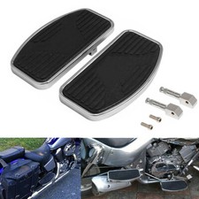 Pair Foot Boards Floorboards For Honda Yamaha Suzuki Kawasaki Chopper Cruisers