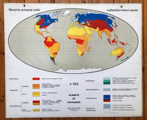 Ancienne carte scolaire - 🌍,