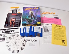 Les Manley In Lost in L.A. - IBM PC 3.5” Disks Accolade - CIB Big Box 1991 EX++