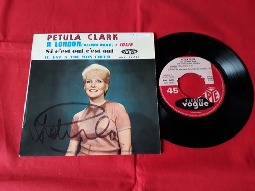 Petula clark dédicacé a - petula, dédicacé!
