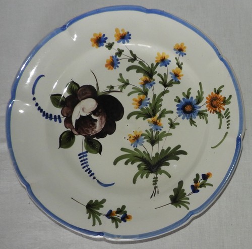 Assiette ancienne fin xixème - assiette,