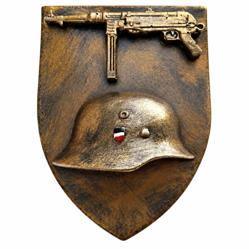 Blason décoratif casque - blason,