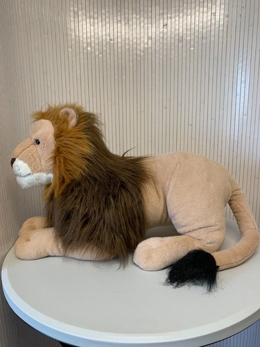 Très grande peluche lion 75cm - très,