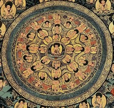 Tibet. Thangka Peinture
