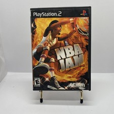 NBA Jam (Sony PlayStation 2, 2003) PS2 CIB Complete Reg Card Blockbuster Read