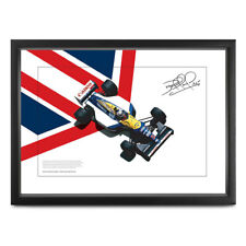Nigel Mansell signed Williams ‘Red 5’ lithograph