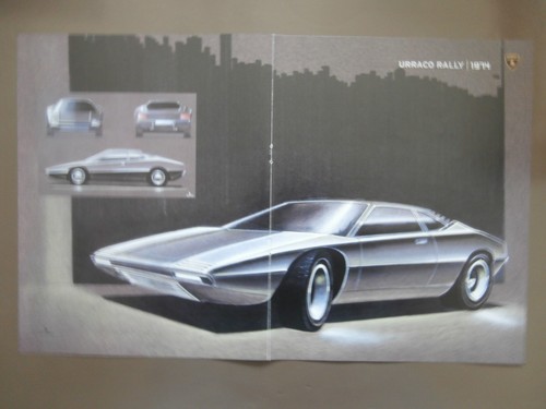 Poster lamborghini urraco - poster,