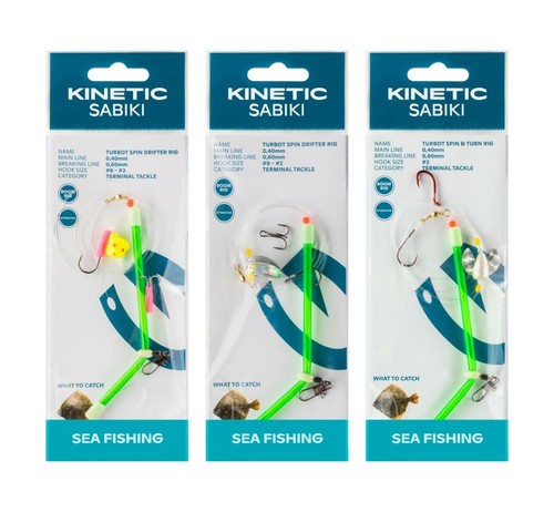 Kinetic sabiki turbot - kinetic, bac